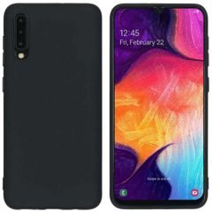 Accezz Coque Couleur Samsung Galaxy A50 / A30s - Noir