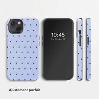 Selencia Coque arrière Vivid avec MagSafe Apple iPhone 13 - Happy Dots Digital Sky