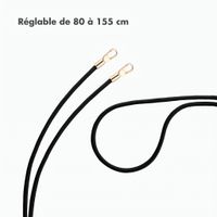 Selencia Cordon universel pour téléphone avec 2 crochets - réglable - Noir