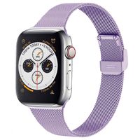 imoshion Bracelet pliant Milanese Apple Watch | 38/40/41/42 mm - Violet