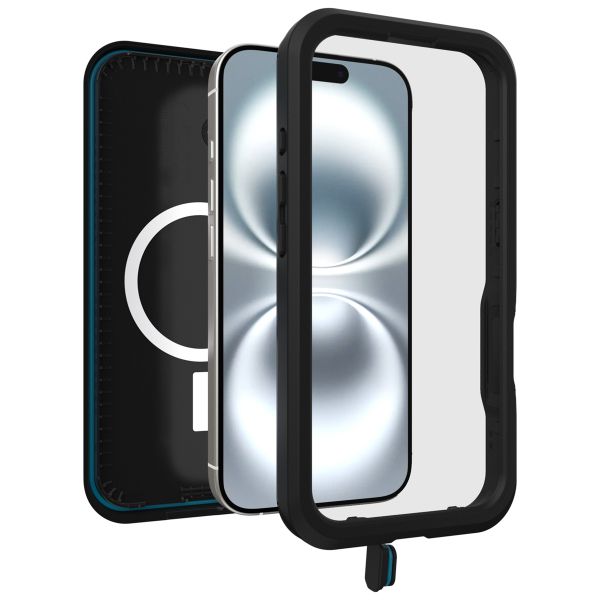 OtterBox Coque arrière Fre MagSafe Apple iPhone 16 - Noir
