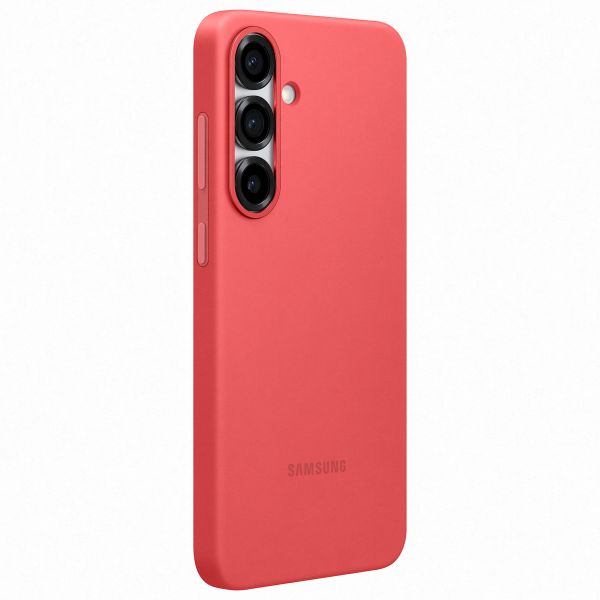 Samsung Original Coque en silicone Samsung Galaxy S25 Plus - Peach