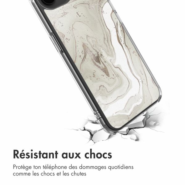 imoshion Coque Design Apple iPhone 17e / 16e - Sandy Marble