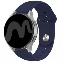 imoshion Bracelet sport en silicone  - Connexion universelle 22 mm - Bleu foncé