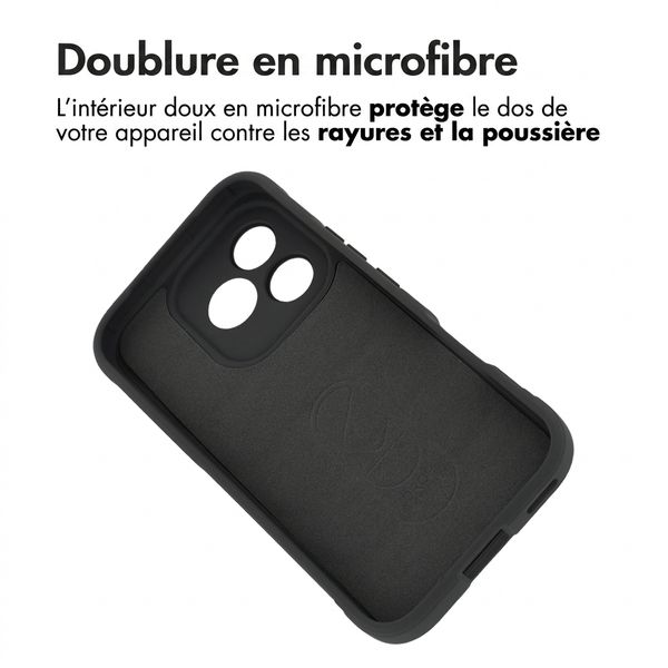 imoshion EasyGrip Backcover Honor 600 Lite - Noir