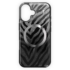 iDeal of Sweden Coque MagSafe transparente limitée Apple iPhone 17 - Zebra Mystique