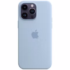 Apple Coque en silicone MagSafe Apple iPhone 14 Pro Max - Sky
