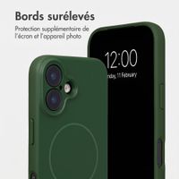 Accezz Coque Grip avec MagSafe Apple iPhone 17 - Vert foncé