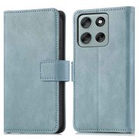imoshion Étui de télephone portefeuille de luxe Motorola Moto G86 Power - Bleu clair