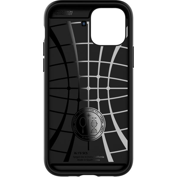 Spigen Coque Slim Armor Apple iPhone 12 (Pro) - Bleu foncé