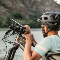 SP Connect Support de téléphone Universal Bike Mount pour vélo pour coques SPC+ - Noir