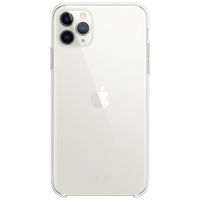 Apple 4 Pack Coque en silicone Apple iPhone 11 Pro Max - Transparant + Seafoam + Alaskan Blue + Black