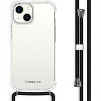 imoshion Coque arrière transparente avec cordon Apple iPhone 14 - Noir
