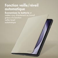 Accezz Coque tablette Classic Samsung Galaxy Tab A9 Plus - Greige