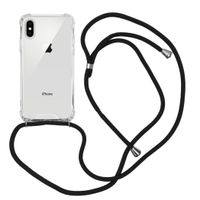 imoshion Coque arrière transparente avec cordon Apple iPhone X / Xs - Noir