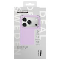 iDeal of Sweden Coque en silicone avec MagSafe Apple iPhone 17 Pro - Lavender Milk
