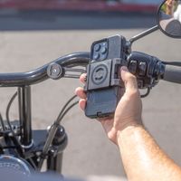 SP Connect Universal Phone Clamp Max SPC+ support de téléphone pour vélo - Compatible avec supports SPC+ - Noir
