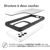 imoshion Coque Rugged Hybrid Samsung Galaxy A53 - Noir