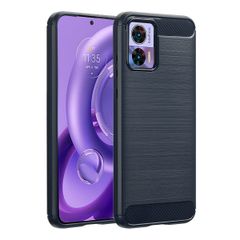 imoshion Coque Brushed Motorola Edge 30 Neo - Bleu foncé