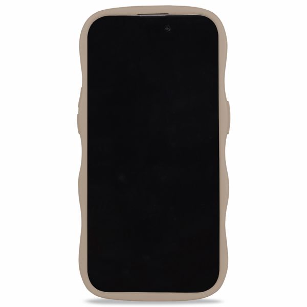 Holdit Coque Wavy Apple iPhone 14 Pro Max - Mocha Brown