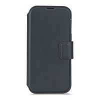 Decoded Portefeuille détachable 2 en 1 en cuir MagSafe Apple iPhone 17 - Navy Shadow