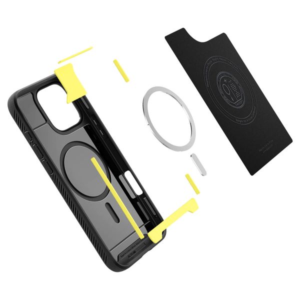Spigen Coque Rugged Armor MagSafe Apple iPhone 16 Pro - Matte Black
