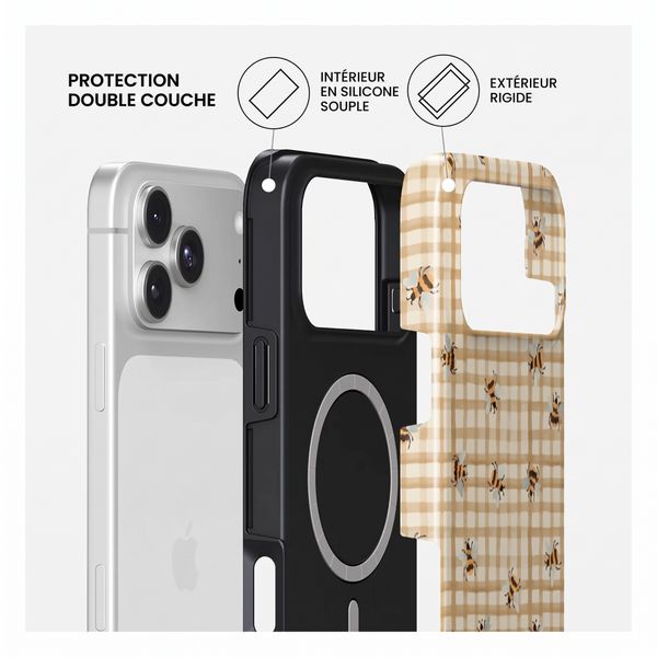 Burga Coque Tough MagSafe Apple iPhone 18 Pro - Honeycomb