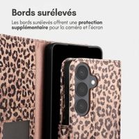 imoshion Étui de télephone portefeuille Design Samsung Galaxy S26 - Leopard Mood