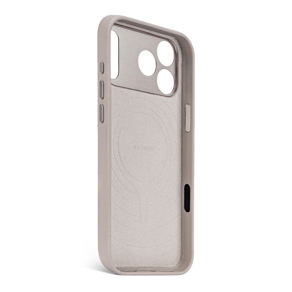 Decoded Coque en cuir MagSafe Apple iPhone 17 Pro - Solid Clay