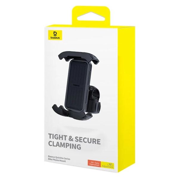 Baseus QuickGo Series support de téléphone pour vélo / scooter / moto - Universel - Noir
