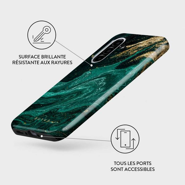 Burga Coque arrière Tough Samsung Galaxy A56 - Emerald Pool