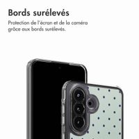 imoshion Coque Design Samsung Galaxy A57 (5G) - Polka Dot Mintgroen
