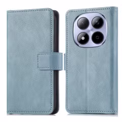 imoshion Étui de télephone portefeuille de luxe Xiaomi Redmi Note 15 (4G) - Bleu clair
