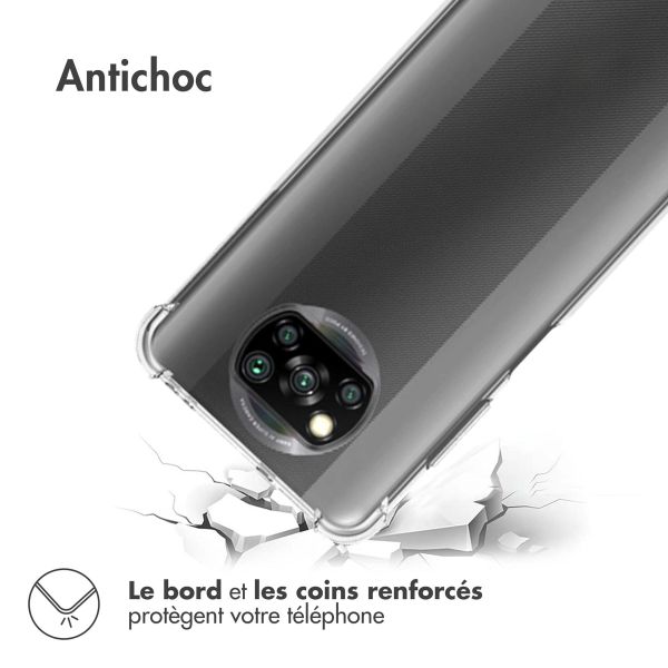imoshion Shockproof Case Xiaomi Poco X3 (Pro) - Transparent
