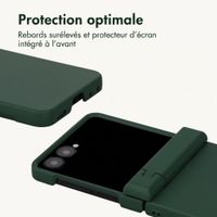 imoshion Color Backcover avec support Samsung Galaxy Z Flip 8 - Vert foncé