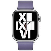 Apple Bracelet Leather Band Modern Buckle Apple Watch | 38/40/41/42 mm - Taille S - Wisteria