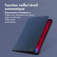 Accezz Coque tablette Classic Apple iPad Pro 12.9 (2020/2021/2022) - Bleu foncé