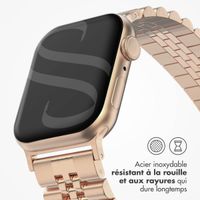 Selencia Bracelet Metallique Jubilee Apple Watch | 38/40/41/42 mm - Rose Doré