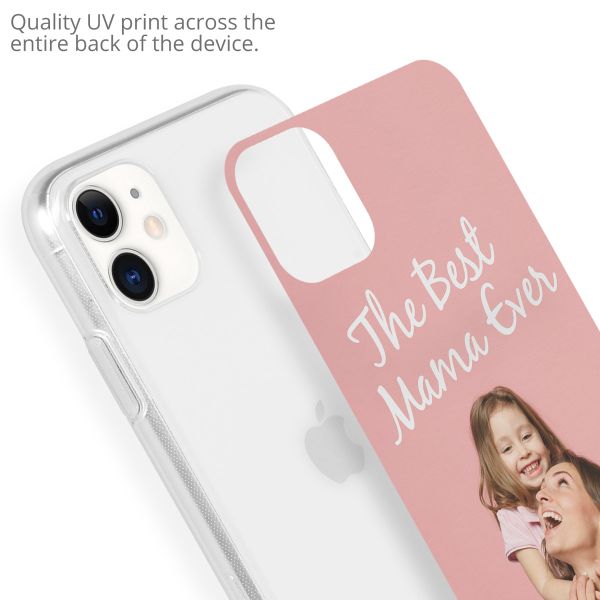 Concevez votre propre coque transparente Apple iPhone 11 - Transparent