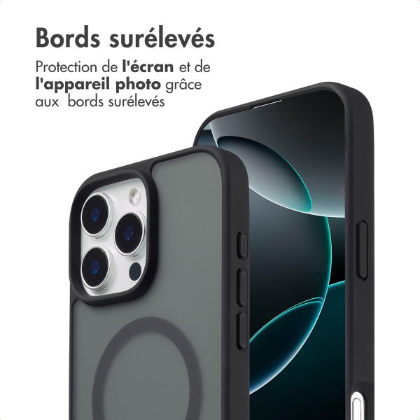 imoshion Coque Color Guard avec MagSafe Apple iPhone 16 Pro - Noir