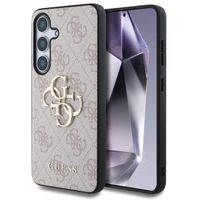 Guess Coque 4G Metal Logo Backcover Samsung Galaxy S25 - Rose