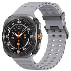 imoshion Bracelet Ocean en silicone Samsung Galaxy Watch Ultra (2024/2025) - Brown Gray