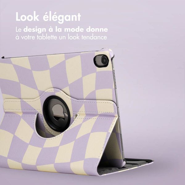 imoshion Coque tablette Design rotatif à 360° Apple iPad Air 5 (2022) / Air 4 (2020) - Dancing Cubes