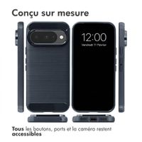 imoshion Coque Brushed Google Pixel 11 - Bleu foncé