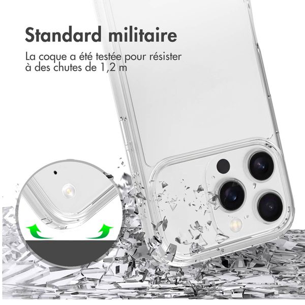 Accezz Coque Xtreme Impact Apple iPhone 17 Pro - Transparent