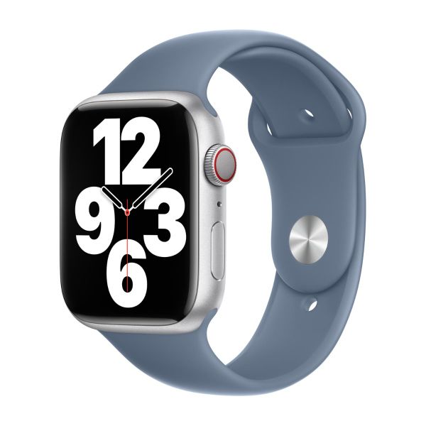 Apple 2 Pack Bracelet Sport pour Apple Watch | 44/45/46/49 mm - Taille M/L - Succulent/ Slate Blue