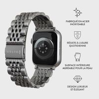 Burga Bracelet acier Apple Watch | 44/45/46/49 mm - Argent