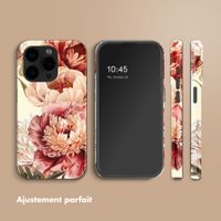 Selencia Coque arrière Vivid avec MagSafe Apple iPhone 15 Pro - Vintage Peony