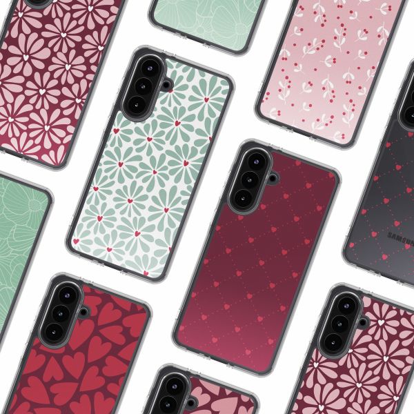 imoshion Coque Design Samsung Galaxy A36 - Bloom Love Sage Green