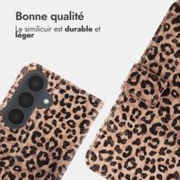 imoshion Étui de télephone portefeuille Design Samsung Galaxy S26 FE - Leopard Mood